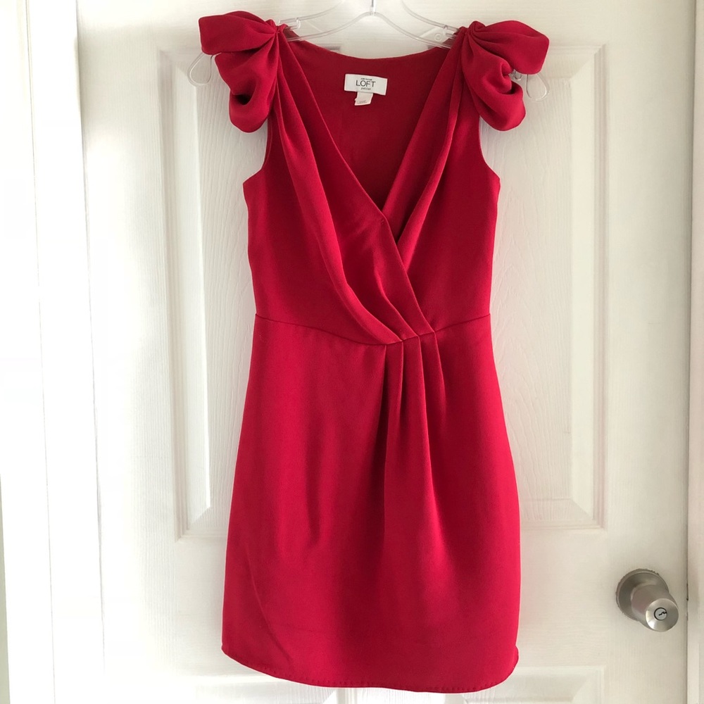 LOFT - Red dress